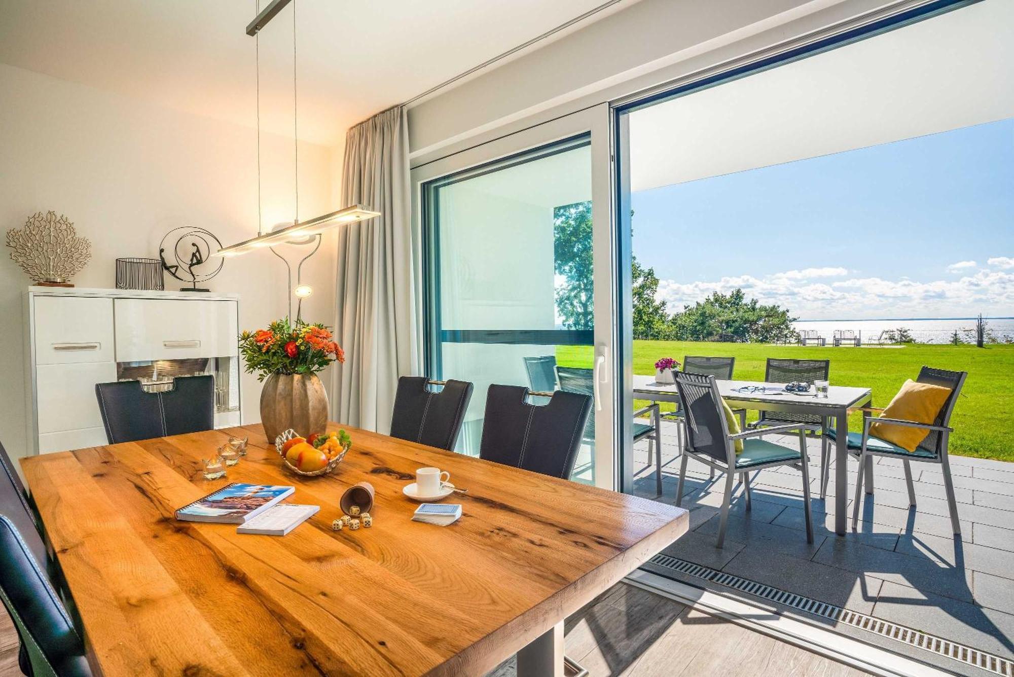 Terrassenwohnung "Kliffgarten" - Oase Am Haff Garz  Buitenkant foto
